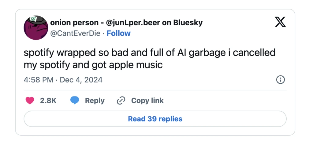 Customer Backlash