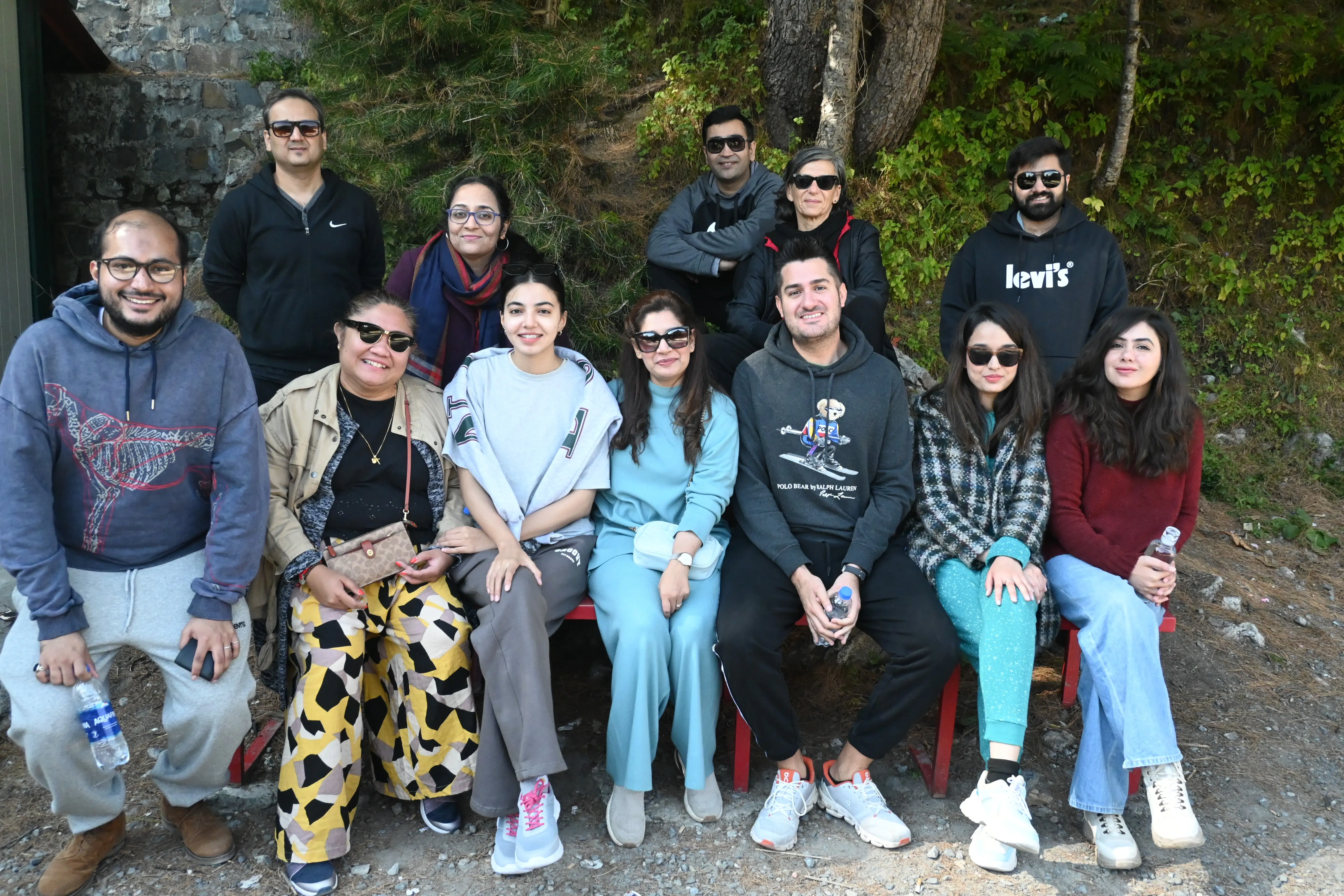 Team gathering and group photo